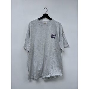 Vintage Black Haus Shirt Mens XL Gray Liquor Schnapps Graphic Spring Ford 90s